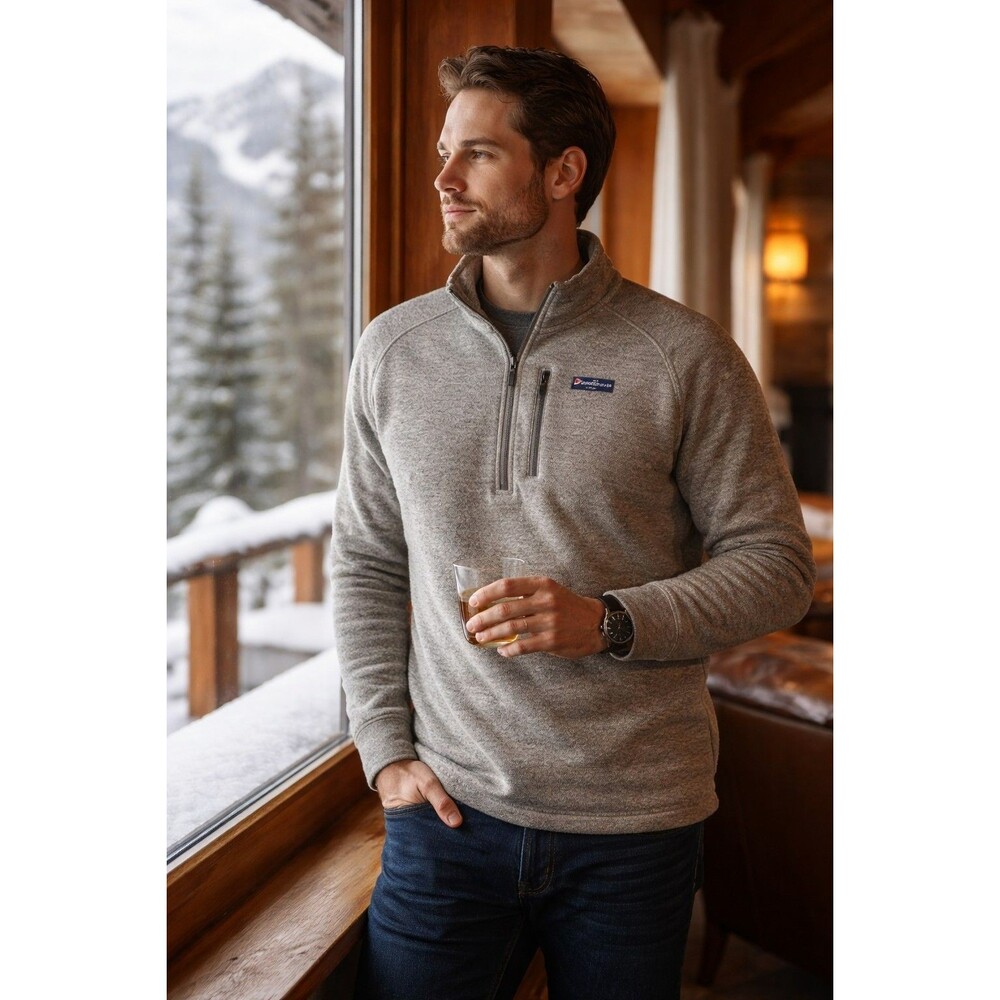 Patagonia Better Sweater 1/4 Zip Pullover Men’s XXL Oatmeal Gray NWOT...